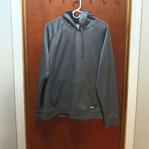 Tek Gear Training Athletic Pullover Hoodie Men's Large Slate Grey